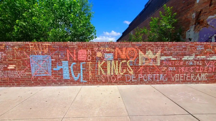 The wall of chalk